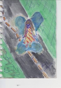 angel callejero, from a song on the mexican metro